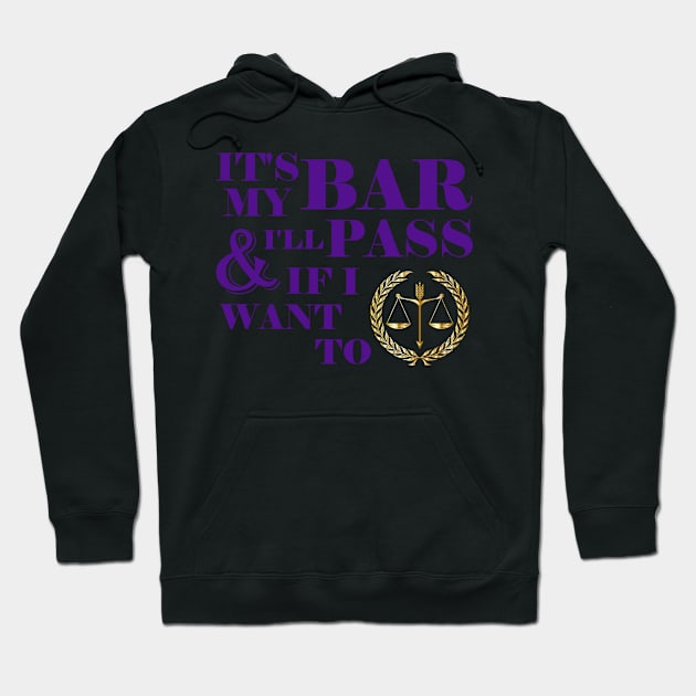 Own the Bar Hoodie by ALifeSavored